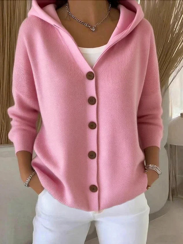 ROSE™ | Gilet à capuche Élégance Rose