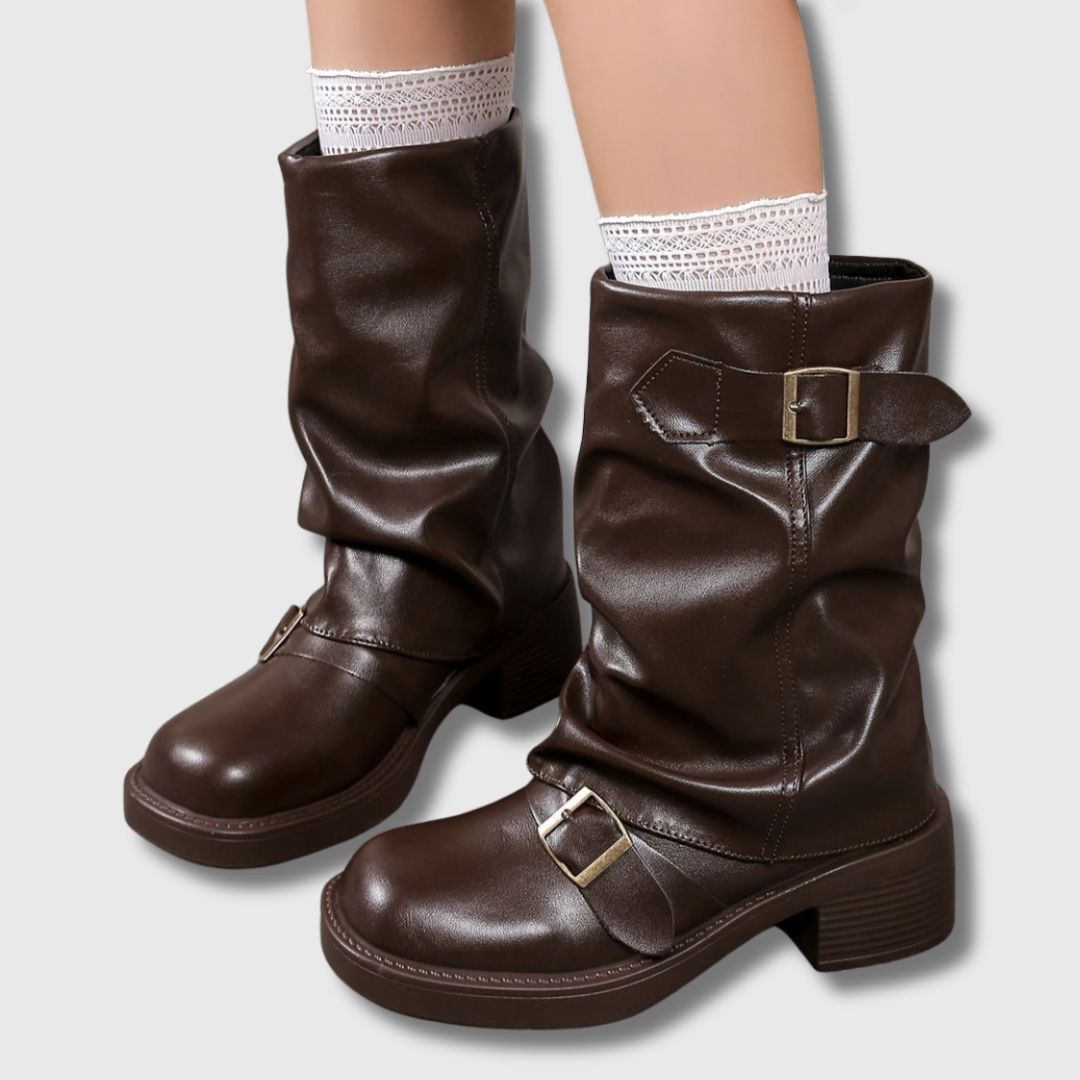 Elena™ | Bottes Femme Western à Lacets