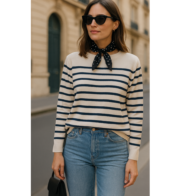 Pull Parisien – Tricot Doux Couleur
