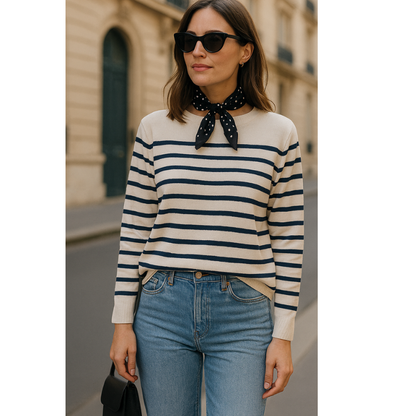 Pull Parisien – Tricot Doux Couleur